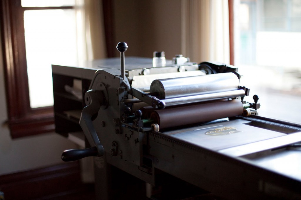 Printing letterpress Provo