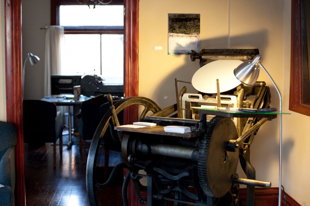 letterpress antique printer